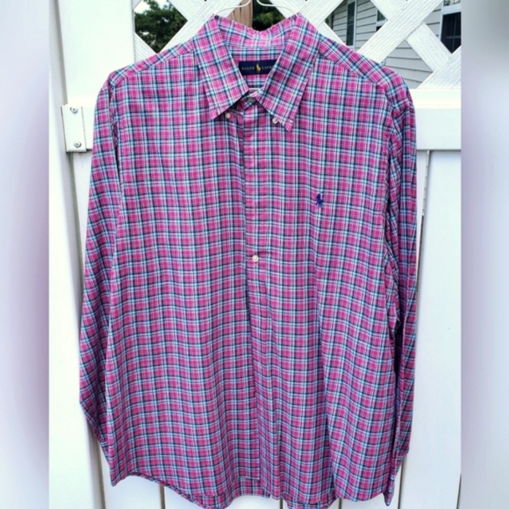 💗💜🤍💚Ralph Lauren button down